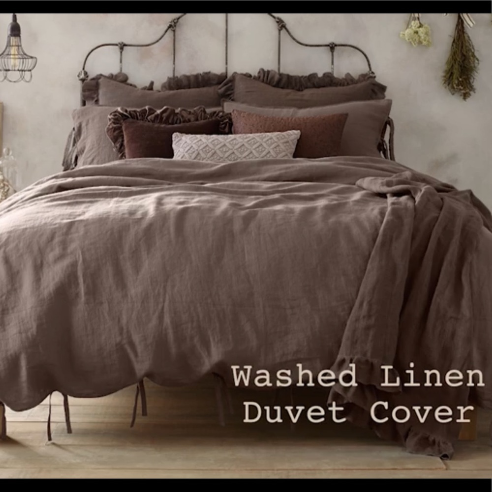 Wamsutta Vintage Linen Duvet Cover & Shams